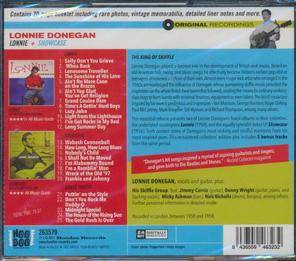 Lonnie Donegan - Lonnie + Showcase (2 albums on 1 CD) (25 tracks) (incl. 20-page booklet) (24-bit mastering) (remastered) [New CD]