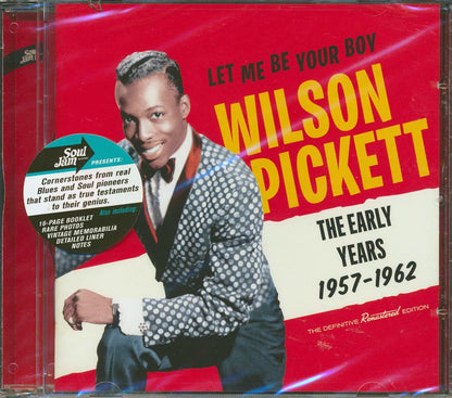 Wilson Pickett - Let Me Be Your Boy: The Early Years 1957-1962 (29 tracks) (incl. 16-page booklet) (remastered) (24-bit mastering) [New CD]