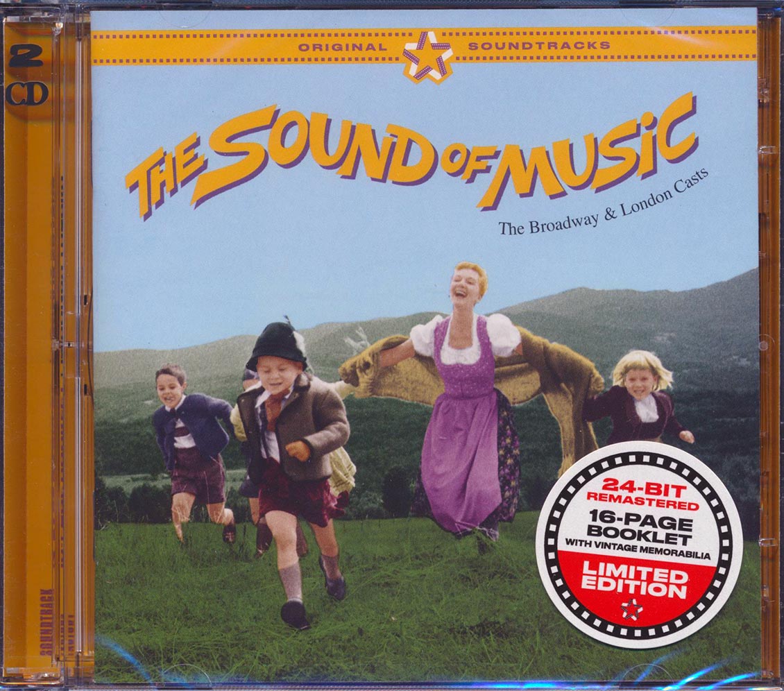 Rodgers & Hammerstein - The Sound Of Music: The Broadway & London Casts (49 tracks) (2xCD) (incl. 16-page booklet) (24-bit mastering) (remastered) [New CD]