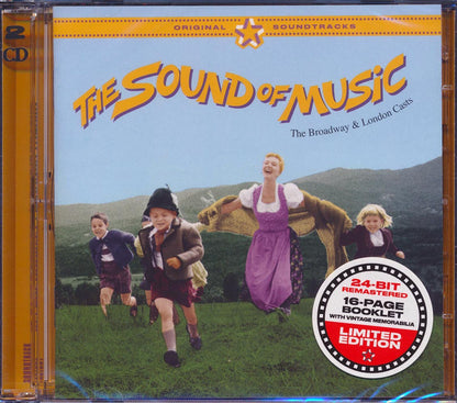 Rodgers & Hammerstein - The Sound Of Music: The Broadway & London Casts (49 tracks) (2xCD) (incl. 16-page booklet) (24-bit mastering) (remastered) [New CD]