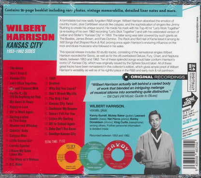 Wilbert Harrison - Kansas City: 1953-1962 Sides (30 tracks) (incl. 16-page booklet) (remastered) (24-bit mastering) [New CD]