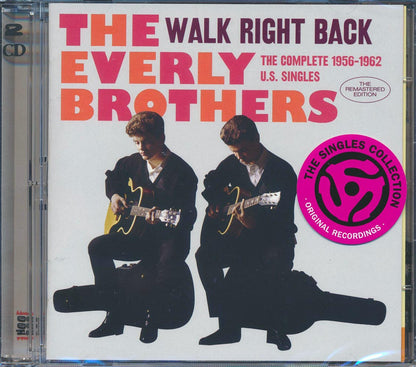 The Everly Brothers - Walk Right Back: The Complete 1956-1962 US Singles (51 tracks) (+11 bonus tracks) (2xCD) (incl. 16-page booklet) (remastered) (24-bit mastering) [New CD]