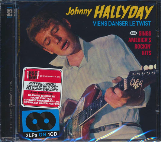 Johnny Hallyday - Viens Danser Le Twist + Sings America's Rockin' Hits (2 albums on 1 CD) (29 tracks) (incl. 16-page booklet) (remastered) (24-bit mastering) [New CD]