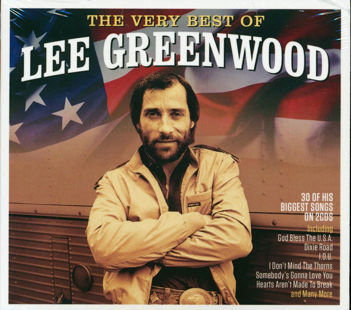 Lee Greenwood - The Very Best Of Lee Greenwood (30 tracks) (2xCD) (deluxe 3-fold digipak) [New CD]