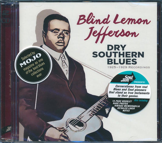 Blind Lemon Jefferson - Dry Southern Blues: 1925-1929 Recordings (50 tracks) (2xCD) (incl. 16-page booklet) (remastered) [New CD]
