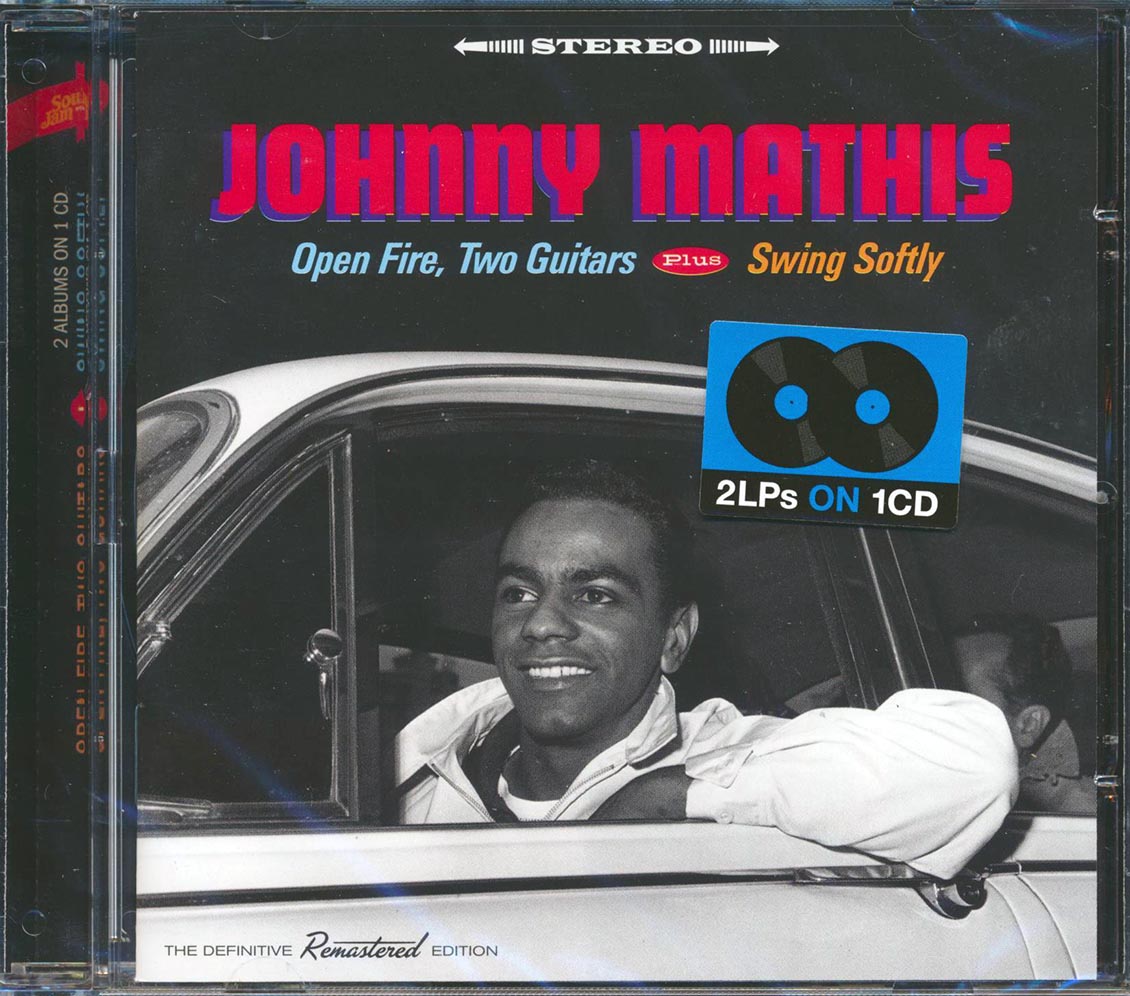 Johnny Mathis - Open Fire, Two Guitars + Swing Softly (2 albums on 1 CD) (25 tracks) (incl. 16-page booklet) (remastered) [New CD]