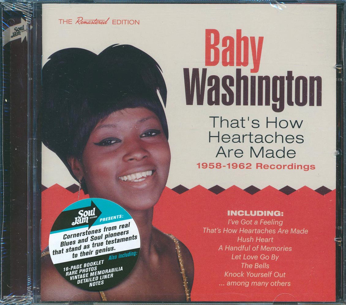 Baby Washington - That's How Heartaches Are Made: 1958-1962 Recordings (30 tracks) (+18 bonus tracks) (incl. 16-page booklet) (24-bit mastering) (remastered) [New CD]