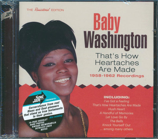 Baby Washington - That's How Heartaches Are Made: 1958-1962 Recordings (30 tracks) (+18 bonus tracks) (incl. 16-page booklet) (24-bit mastering) (remastered) [New CD]