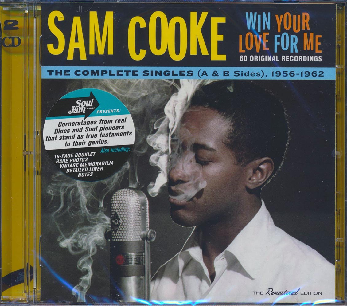 Sam Cooke - Win You Love For Me: The Complete Singles (A & B Sides), 1956-1962 (60 tracks) (2xCD) (incl. 16-page booklet) (remastered) (24-bit mastering) [New CD]