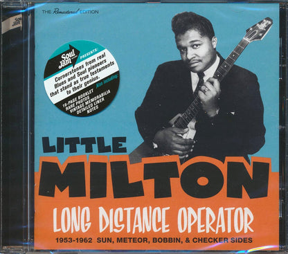 Little Milton - Long Distance Operator: 1953-1962 Sun, Meteor, Bobbin & Checker Sides (30 tracks) (incl. 16-page booklet) (remastered) (24-bit mastering) [New CD]