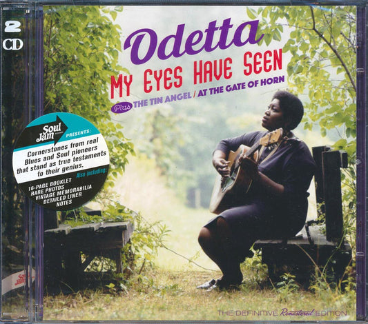 Odetta - My Eyes Have Seen + The Tin Angel + At The Gate Of Horn (3 albums on 2 CDs) (51 tracks) (2xCD) (incl. 20-page booklet) (remastered) (24-bit mastering) [New CD]