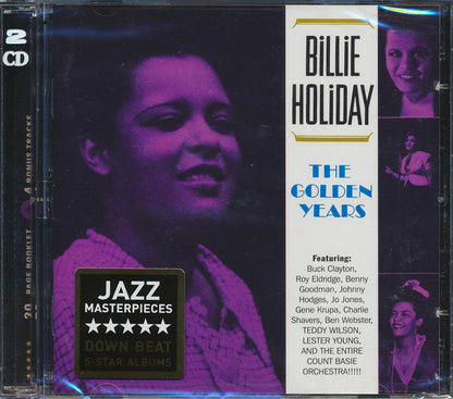 Billie Holiday - The Golden Years Vol 1 + Vol. 2 + Vol. 3 (3 albums on 2 CDs) (52 tracks) (2xCD) (incl. 20-page booklet) (24-bit mastering) (remastered) [New CD]