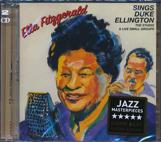 Ella Fitzgerald - Sings Duke Ellingston: The Studio & Live Small Groups (38 tracks) (2xCD) (incl. 12-page booklet) (remastered) (24-bit mastering) [New CD]