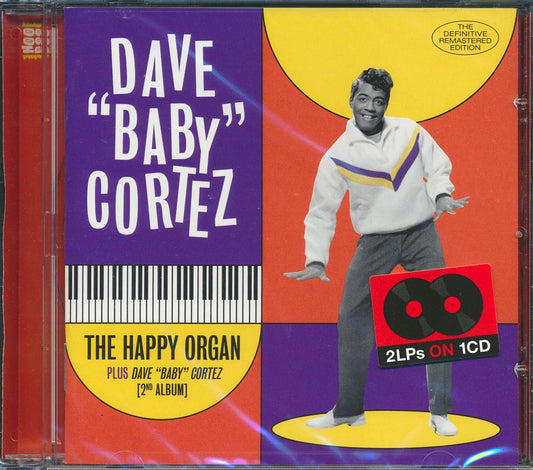 Dave Baby Cortez - The Happy Organ + Dave Baby Cortez (3 albums on 2 CDs) (31 tracks) (incl. 16-page booklet) (24-bit mastering) (remastered) [New CD]