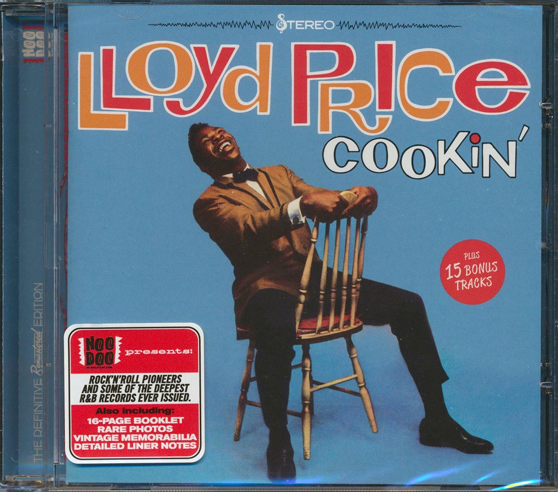 Lloyd Price - Cookin' (27 tracks) (+15 bonus tracks) (incl. 16-page booklet) (remastered) (24-bit mastering) [New CD]
