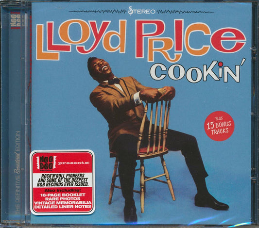 Lloyd Price - Cookin' (27 tracks) (+15 bonus tracks) (incl. 16-page booklet) (remastered) (24-bit mastering) [New CD]
