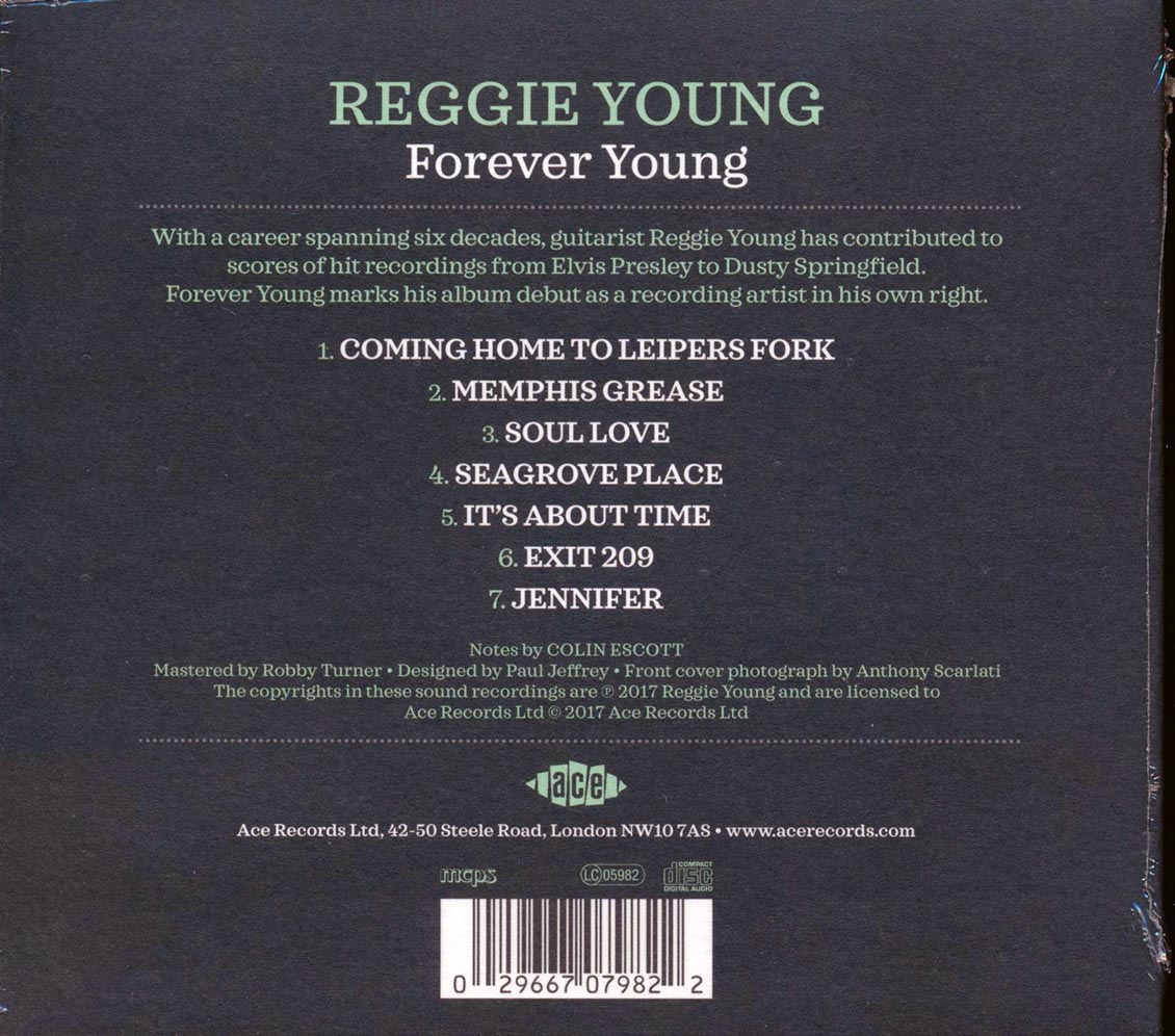 Reggie Young - Forever Young (incl. 20-page booklet) (remastered) [New CD]