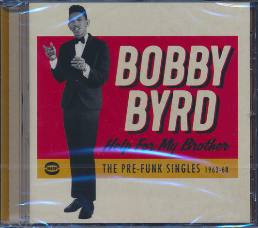 Bobby Byrd - Help For My Brother: The Pre-Funk Singles 1963-68 (24 tracks) (incl. large booklet) [New CD]