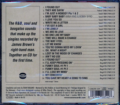 Bobby Byrd - Help For My Brother: The Pre-Funk Singles 1963-68 (24 tracks) (incl. large booklet) [New CD]