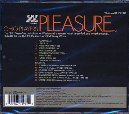 Ohio Players - Pleasure (+7 bonus tracks) (remastered) [New CD]