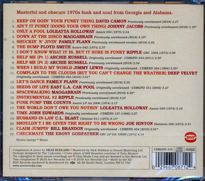 Johnny Jacobs, Archie Russell, Family Plann, Etc. - Southern Groove: Hotlanta, Aware & Clintone Funk & Soul (22 tracks) (incl. large booklet) (remastered) [New CD]