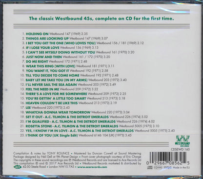 The Detroit Emeralds - I Think Of You: The Westbound Singles 1969-1975 (23 tracks) (incl. large booklet) (remastered) [New CD]