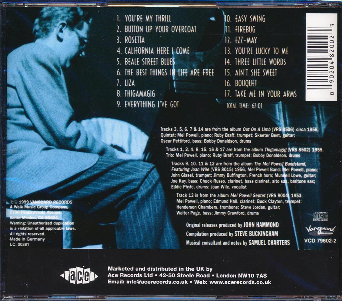 Mel Powell - The Best Things In Life (incl. large booklet) (remastered) [New CD]
