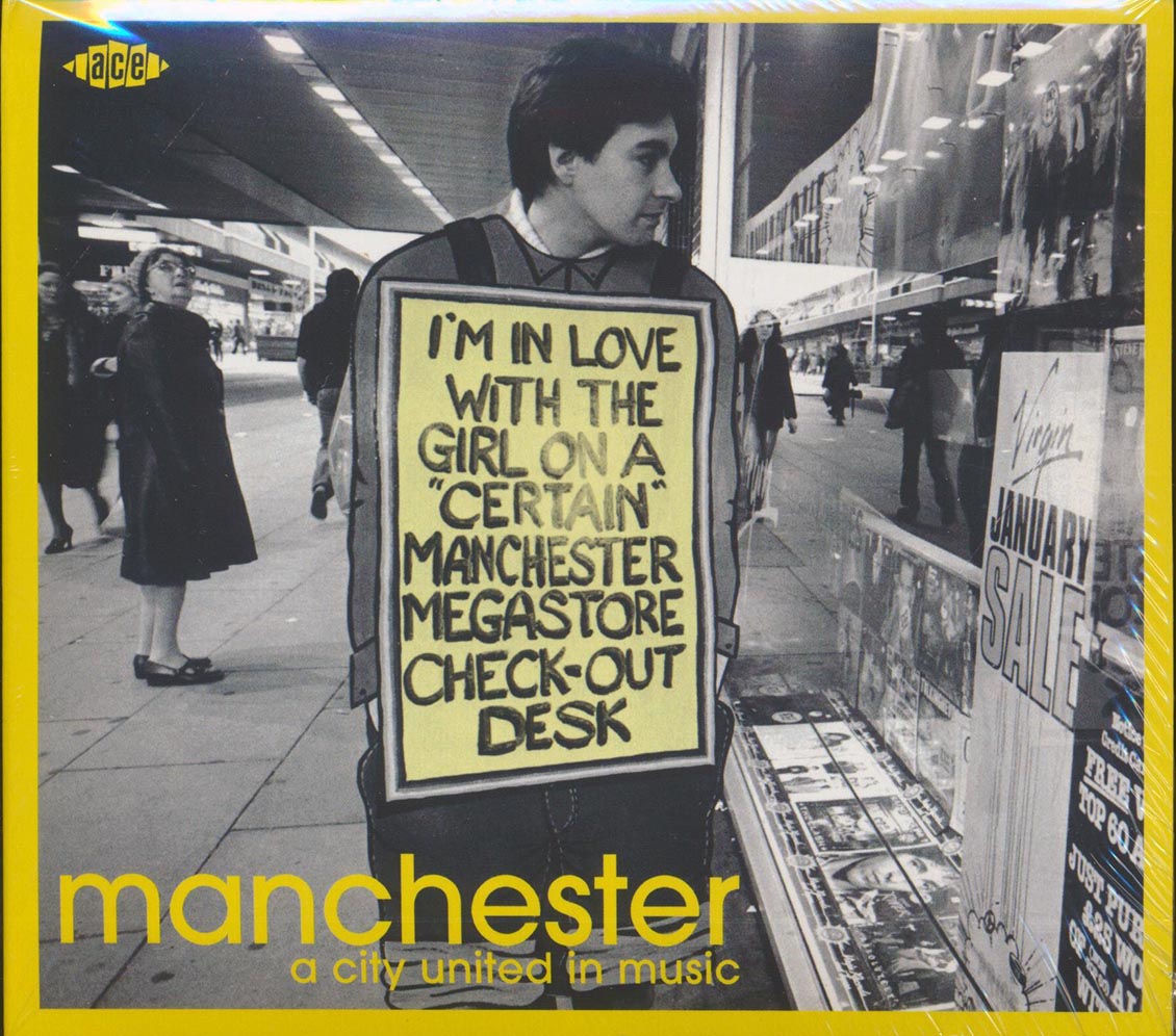 Buzzcocks, Joy Division, John Myall, Simply Red, Etc. - Manchester: A City United In Music (45 tracks) (2xCD) (incl. large booklet) (deluxe 3-fold digipak) (remastered) [New CD]