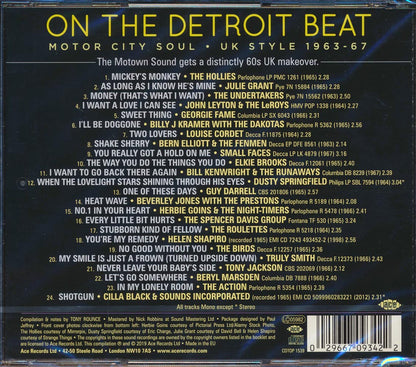 Georgie Fame, The Hollies, Small Faces, Etc. - On The Detroit Beat: Motor City Soul, UK Style 1963-67 (24 tracks) (incl. large booklet) (remastered) [New CD]