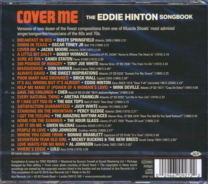 Cher, Bobby Womack, Candi Staton, Etc. - Cover Me: The Eddie Hinton Songbook (24 tracks) (incl. large booklet) (remastered) [New CD]