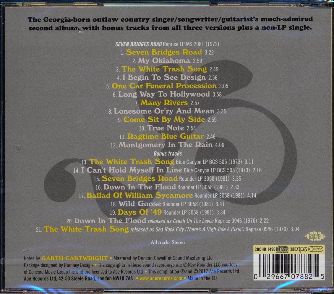Steve Young - Seven Bridges Road: The Complete Recordings (21 tracks) (+ 10 bonus tracks) (incl. large booklet) (remastered) [New CD]