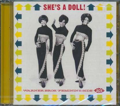 Connie Stevens, The Cookies, The Teen Turbans, Etc. - She's A Doll! Warner Bros.' Feminine Side (24 tracks) (incl. large booklet) (remastered) [New CD]