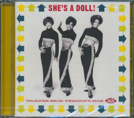Connie Stevens, The Cookies, The Teen Turbans, Etc. - She's A Doll! Warner Bros.' Feminine Side (24 tracks) (incl. large booklet) (remastered) [New CD]