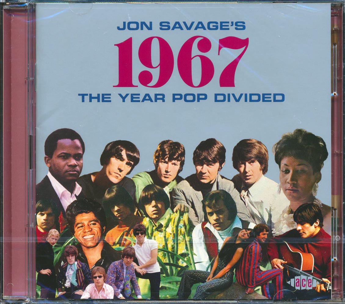 Joe Tex, The Byrds, The Troggs, Sonny & Cher, Etc. - Jon Savage's 1967: The Year Pop Divided (48 tracks) (2xCD) (incl. large booklet) (remastered) [New CD]