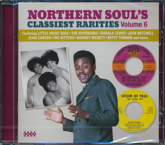 Peggy Woods, Little Nicky Soul, Betty Everett, Etc. - Northern Soul's Classiest Rarities Volume 6 (24 tracks) (incl. large booklet) (remastered) [New CD]