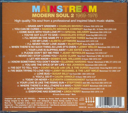 Charles Beverly, Chocolate Syrup, Alice Clark, Etc. - Mainstream Modern Soul 2: 1969-1976 (23 tracks) (incl. large booklet) (remastered) [New CD]