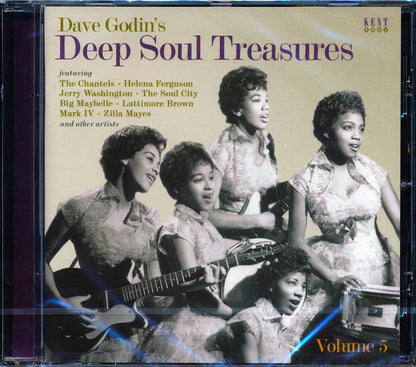 George Jackson, ZZ Hill, Esther Phillips, Etc. - Dave Godin's Deep Soul Treasures Volume 5 (25 tracks) (incl. large booklet) (remastered) [New CD]