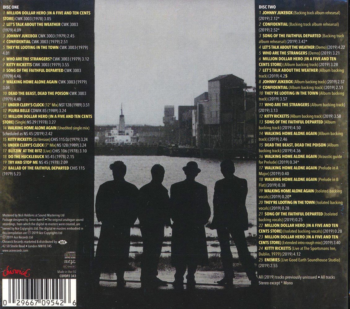 The Radiators - Ghosttown: 40th Anniversary Reissue (45 tracks) (2xCD) (incl. large booklet) (deluxe 3-fold digipak) (remastered) [New CD]