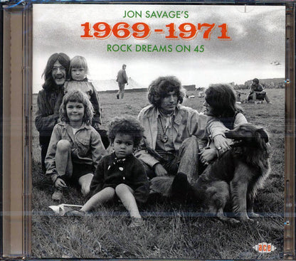 Spooky Tooth, The Byrds, Free, Jethro Tull, Etc. - Jon Savage's 1969-1971 Rock Dreams On 45 (43 tracks) (2xCD) (incl. large booklet) (remastered) [New CD]