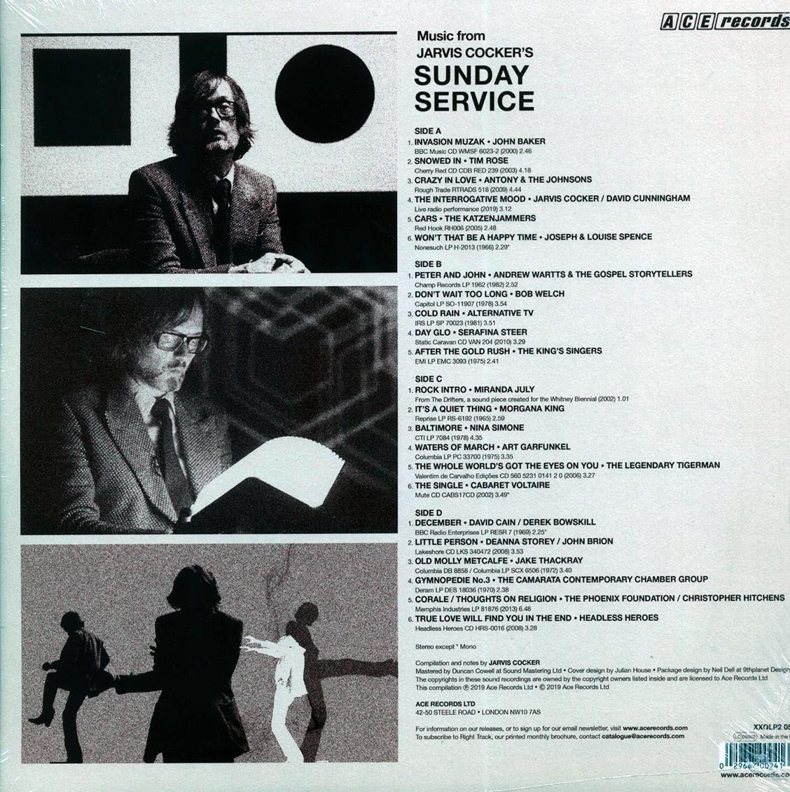 Art Garfunkel, Nina Simone, John Baker, Etc. - Music From Jarvis Cooker's Sunday Service (2xLP) [New Vinyl LP]