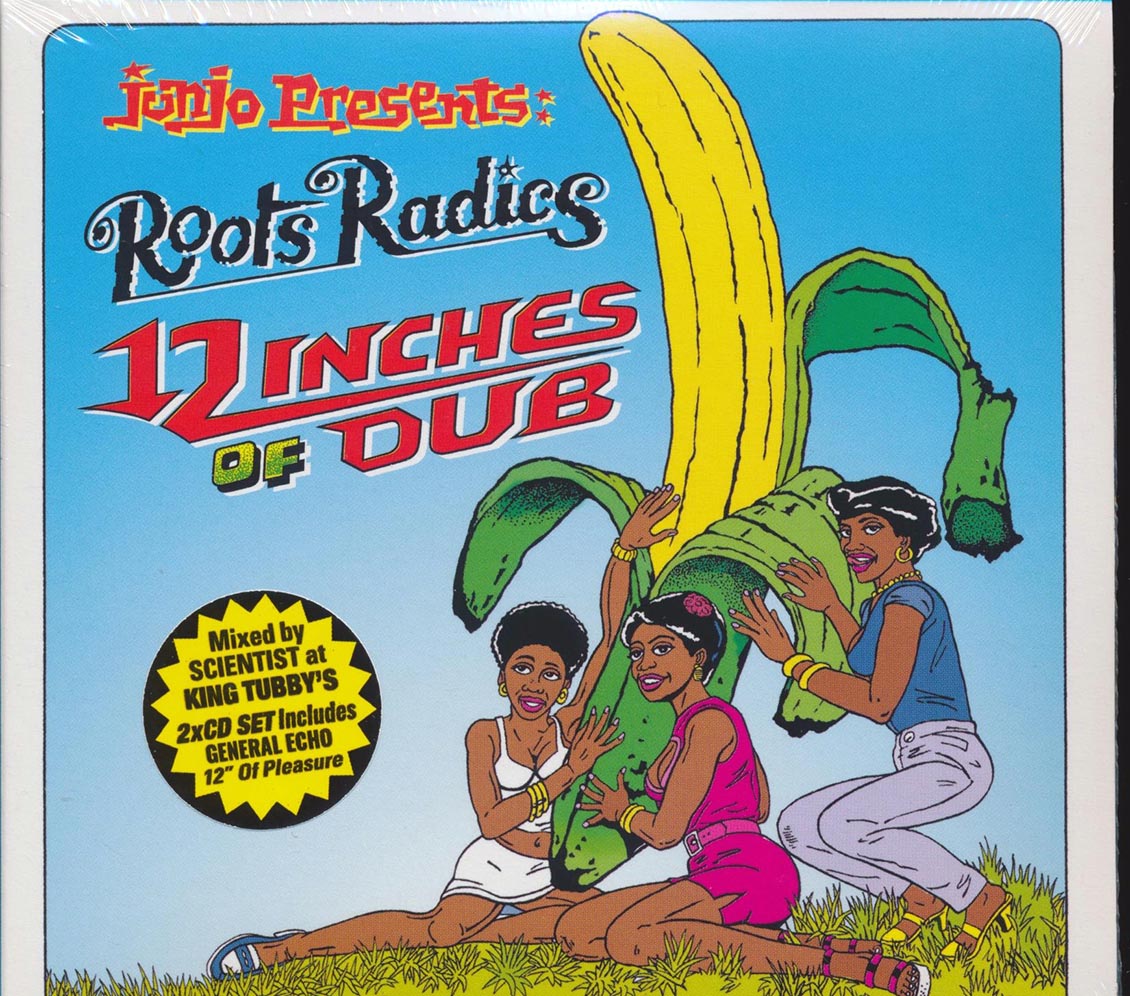 The Roots Radics, General Echo - Junjo Presents 12 Inches Of Dub + 12 Inches Of Pleasure (21 tracks) (2xCD) (deluxe 3-fold digipak) [New CD]