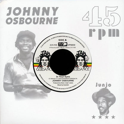 Johnny Osbourne - In Your Eyes  /  Roots Radics - Dangerous Match Four [New Vinyl Record 7" Single]