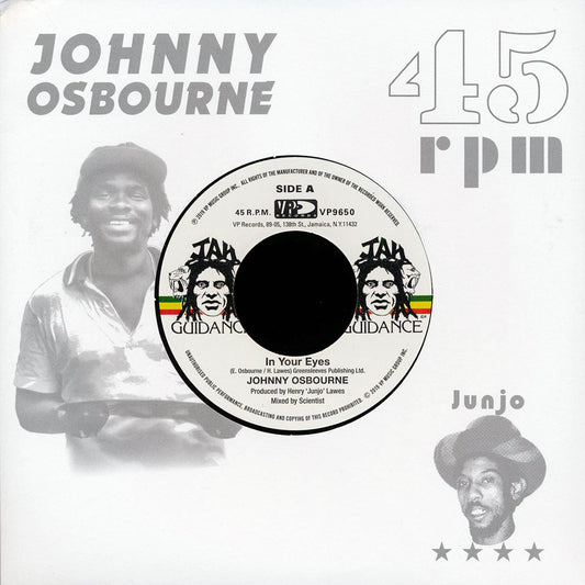 Johnny Osbourne - In Your Eyes  /  Roots Radics - Dangerous Match Four [New Vinyl Record 7" Single]