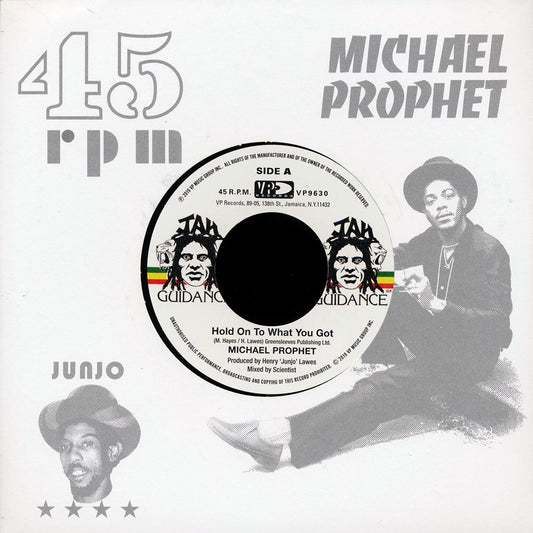 Michael Prophet - Hold On To What You Got  /  Roots Radics - Cry Of The Warewolf [New Vinyl Record 7" Single]