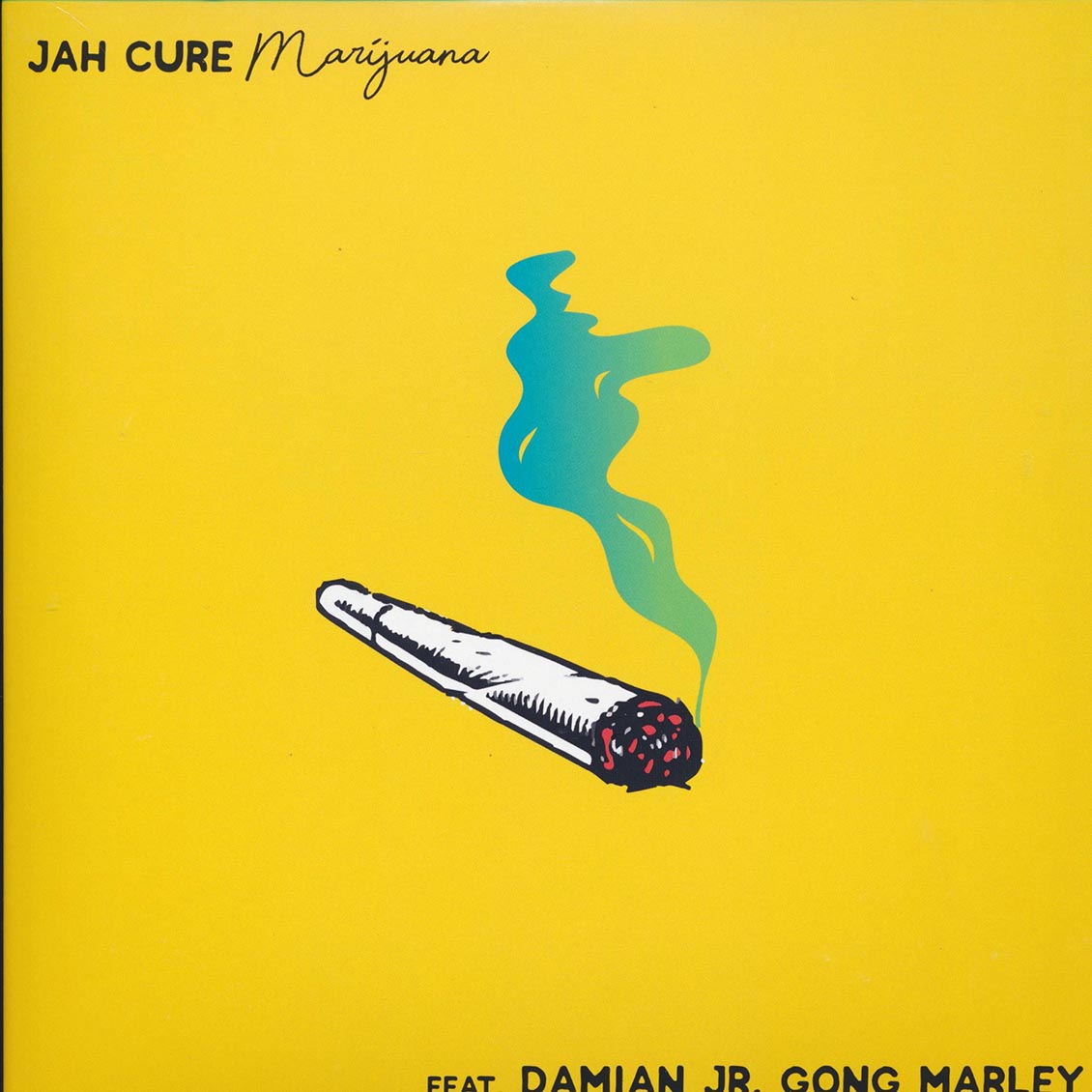 Jah Cure, Damian Marley - Marijuana  /  Marijuana Instrumental [New Vinyl Record 7" Single]