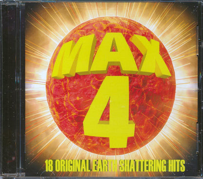 Celine Dion, Will Smith, Ricky Martin, Etc. - Max 4: 18 Original Earth Shattering Hits [New CD]