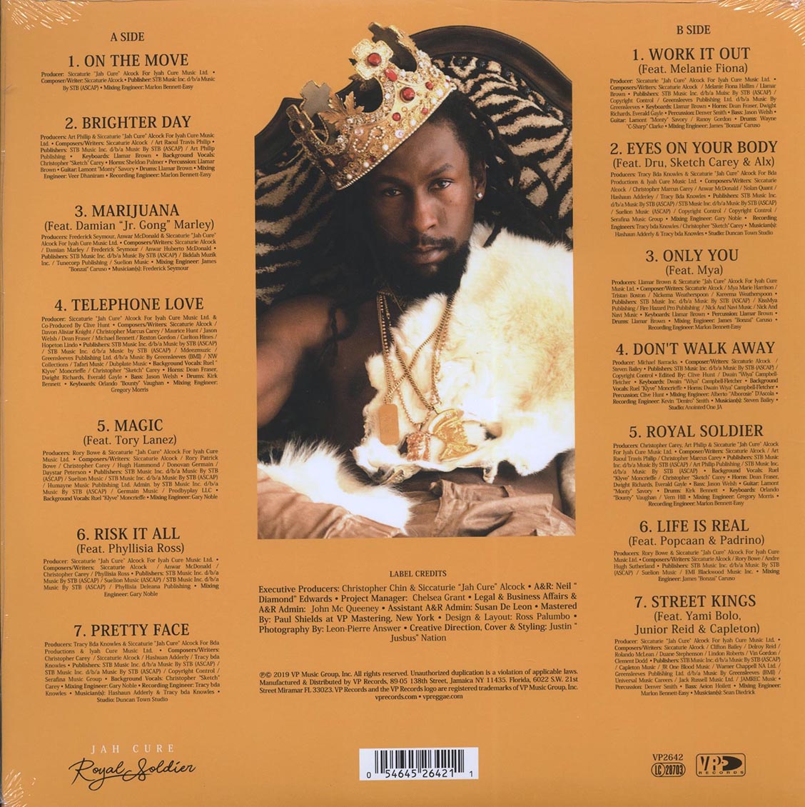 Jah Cure - Royal Soldier [New Vinyl LP]
