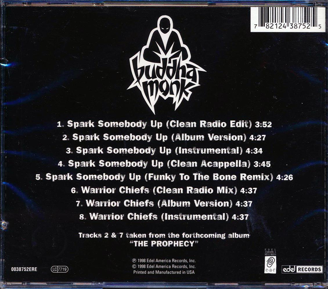 Buddha Monk - Spark Somebody Up [New CD]