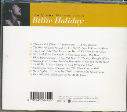 Billie Holiday - Lady Day: The Very Best Of (23 tracks) [New CD]
