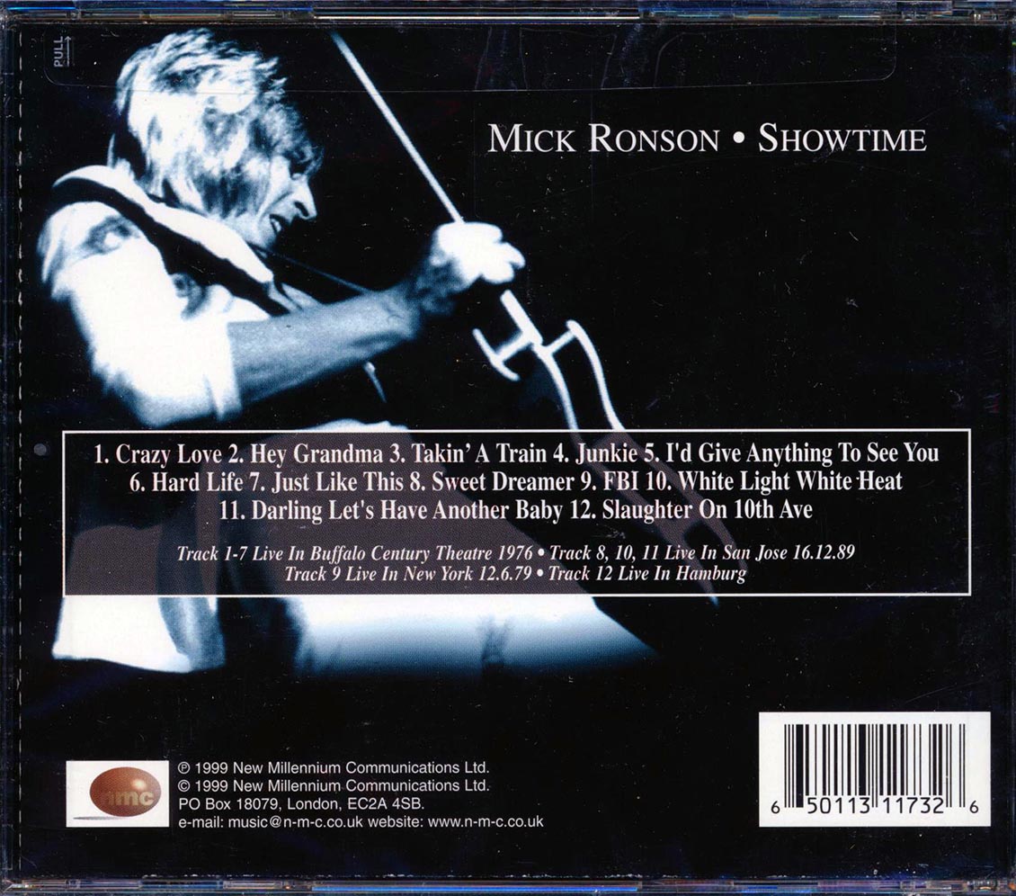 Mick Ronson - Showtime [New CD]